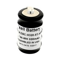 Exell 6V 320mAh NiMH Battery w/Tabs Shavers Toothbrushes Razors Massagers