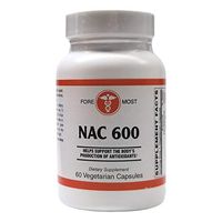 NAC 600 (N-Acetyl CYSTEINE) 60 Capsules
