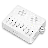 White Noise Machine, Letsfit Rechargeable Sound Machine for Sleeping, 8 Natural & Soothing Relaxing Sounds, Charging Play or Battery Playtime 6-8 Hours, Sleep Sound Machine Portable for Home, Office