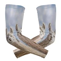 Anyangquji Llama Arm Sleeve Protectiv for Man Elbow Brace for Arthritis (1 Pair)