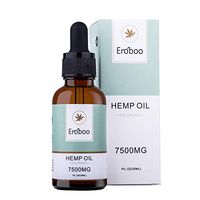 Premium Natural Hemp Oil Lab Tested - 7500mg Organic Hemp Extract for Pain, Anxiety & Stress Relief, Better Sleep - Non GMO