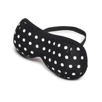 BUILT Lights Out Eye Mask, Mini Dot Black & White