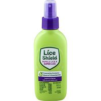 Lice Shield Leave in Spray, 5 Fl Oz Bottle, Lice Repellent Conditioning Spray with Essential Oils for Repelling Lice and Super Lice