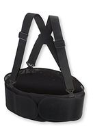 Valeo Industrial VPL8 Lumbar Contoured Back and Abdominal Support Belt, VI9350, Black, Small