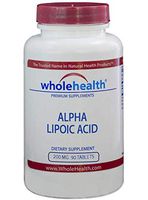 WholeHealth Alpha Lipoic Acid “The Universal Antioxidant” 200mg (90 Tablets) – Slows Signs of Aging, Promotes Healthy Blood Sugar & Improves Energy and Metabolism
