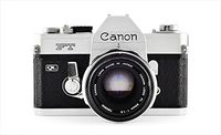 Canon TL QL 35mm SLR Professional Vintage Film Camera with Lens