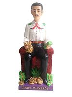 10" Statue of Jesus Malverde Sinaloa Figurine Mexico Estatua Figure Narco Saint