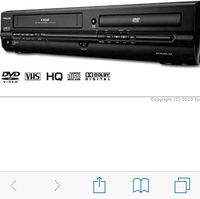 Philco DVD/VCR Combo Player. Manuafactured by Funai.