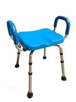 Bath Bench Shower Bench, Padded with Armrests. Independence(tm) Deluxe Bath Chair, Institutional Quality, Lifetime Guarantee
