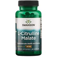 Swanson Amino Acid L-Citrulline Malate Complex 750 Milligrams 60 Capsules