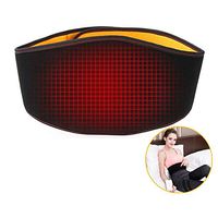 Heating Pad Wrap Around Electric for Back Pain Brace Massager Lumbar Waist Support Belt Hot Belly Warmmer Band for Relief Menstrual Pain, Strain, Sciatica, Warm Stomach for Men Women