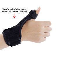 KONMED Thumb Splint Breathable Thumb Spica Wrist Support Brace for De Quervains Tenosynovitis, Arthritis, Tendonitis, Trigger Thumb Immobilizer Fits Men Women Left and Right Hand