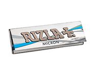 50 Booklets Rizla Micron Regular Size Cigarette - Tobacco Rolling Papers