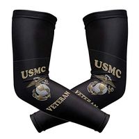 USMC US Marines Gift 1 Pair UV Protection Cooling Long Sports Arm Sleeve