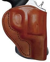 Tagua S&W Bodyguard 38 Paddle Holster Open Top, Brown, Left
