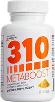 310 Metaboost with Green Tea, Chromium and Capsicum (Hot Red Pepper) Helps Increase Calories Burned During and After Workouts - Increase Metabolism and Helps Reduce Appetite