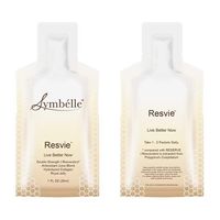 Symbélle Resvie t-Resveratrol Royal Jelly Collagen Antioxidant Adaptogen Brain Support Blend 30x 1FL OZ/Box