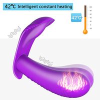 Computer Magic Heating Massager, 10 Modes Safety Silicone Personal Body Massage Travel Size Secret Package