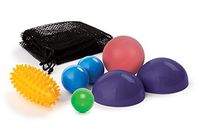 Massage Ball Set - 7-Piece Deep Tissue Self-Massage Kit for Sore Muscle Relief and Myofascial Release