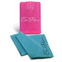 Chic Peepers Eyeglasses and Electronics Pocket Cleaning Kit, Pink, 4 Pack