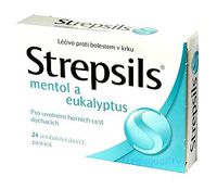 Strepsils Cool Menthol Cough Pill Relieve Sorethroat Made in Thailand