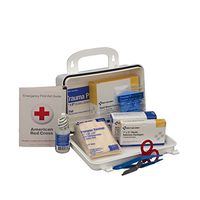 First Aid Only 6410 76 Piece #10 ANSI Plus Weatherproof Plastic Case First Aid Kit