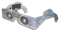 Snowflake Holiday Specs 3D Glasses for Christmas Lights