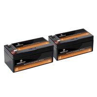12V 3.4AH SLA Battery replaces wp3-12 bp3-12 pc1230 - 2PK