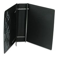 Varicap6 Expandable 1 To 6 Post Binder, 8-1/2 x 11, Black