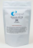 Zetpil Melatonin, Extra Strength, 400 mg, 12 Hour Sustained Release Antioxidant Suppositories, 30 Count