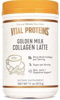 Vital Proteins Collagen Lattes - MCTs for Keto, 10g of USDA Organic Bone Broth protein, Low Sugar, (Golden Milk)