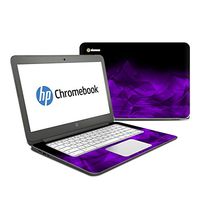 Dark Amethyst Crystal Protector Skin Sticker Compatible with HP Chromebook 14 - Ultra Thin Protective Vinyl Decal Wrap Cover
