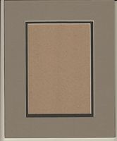 22x28 Grey & Black Double Picture Mats or Photography Matting Bevel Cut for 16x20 Pictures