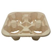 Karat C5000 4 Cups 8 oz. - 32 oz. Cup Holder (Case of 300)