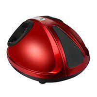 N.NIU Foot Massager, Automatic Kneading Massage, Best Foot, and Calf Massager Massage Heated Three-Dimensional Deep Depth at Home,Red