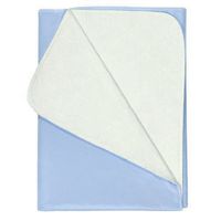 Nobles Reusable/Washable Waterproof Bed Pad for Children or Adults Pack of 3 (29x35, Blue)