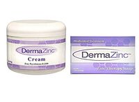 Dermalogix DermaZinc Cream & Zinc Therapy Bar Soap Skin Duo