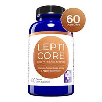 MD. LIFE Lepticore – Supports Weight Loss for Keto Diet – Leptin Resistance with Fat & Carb Inhibitors – Metabolism, Energy & Focus Supplement– Controls Appetite – Keto Pills - 60 Capsules