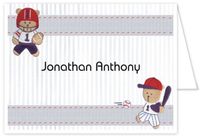 Sports Bears Baby Thank You Cards - Set of 20