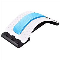 SCARVT Back Stretcher - Posture Corrector, Posture Pain Relief Back Stretcher, Acupuncture Back Massager Support Posture for Back Pain Relief Massage Spine Decompression and Alignment,Blue White