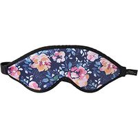 Block Out Lightweight Sleep Eye Shade with Earplugs, Midnight Floral