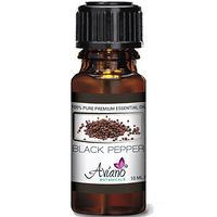 Black Pepper Essential Oil - 100% Pure Blue Diamond Therapeutic Grade By Aviano Botanicals (10 ml)