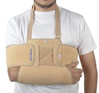 Healthnode™ Arm Sling Shoulder Immobilizer - Can Be Used During Sleep - Rotator Cuff Support Brace - Adjustable Medical Sling for Broken & Fractured Bones/Dislocation/Sprains/Strains & Tears (X-Large)