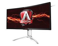 AOC Agon AG352UCG6 35" Curved Gaming Monitor, 1800R, Uwqhd 3440x1440 VA Panel, G-Sync, 120Hz, 4ms, DisplayPort/HDMI