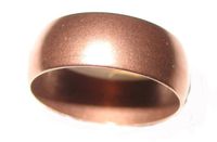 Roger Enterprises Pure Solid Copper Band Ring Made in USA for Arthritis Pain Therapy