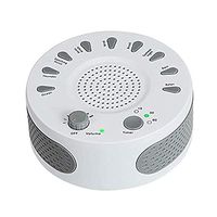 YCKZZR Noise Machine Sleep, Sound Therapy, with 9 Natural Sounds, 15/30/60 Automatic with Sleep Timer for Baby, Adults,Insomnia and Travelers(White)