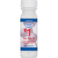 Hemorrhoid Treatment, Homeopathic Relief of Hemorroids, Colds, and Chapped Lips, Hyland's #1 Cell Salt Calcarea Fluorica 6X, 1000 Count
