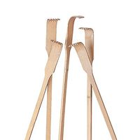 Wooden Back Scratchers Made from Bamboo (Bulk Set of 12) Great for Pregnant Women, People Who Need Longer Hands or Parties