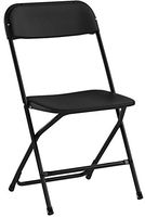 Kealive Folding Chair 10 Pack Fold Chair 330 lbs Weight Capacity for Events, Premium Lifetime Fold Up Chair Portable 18'' L x 18'' W x 31'' H, Black