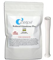 Reduced Glutathione Suppositories by Zetpil, 450 mg, Maximum Strength, Maximum Absorption, Master Antioxidant, Proprietary Blend of GSH, NAC, Taurine, 30 Count